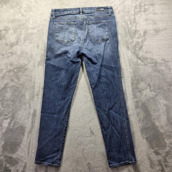 Kut from the Kloth Catherine Jeans Womens 6 Blue High Rise Fab Ab Boyfriend - Picture 2 of 10